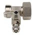 AQUALOGIS T-ventil 3/4" x 1/4"